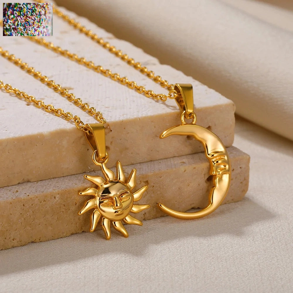 Sun & Moon Necklace