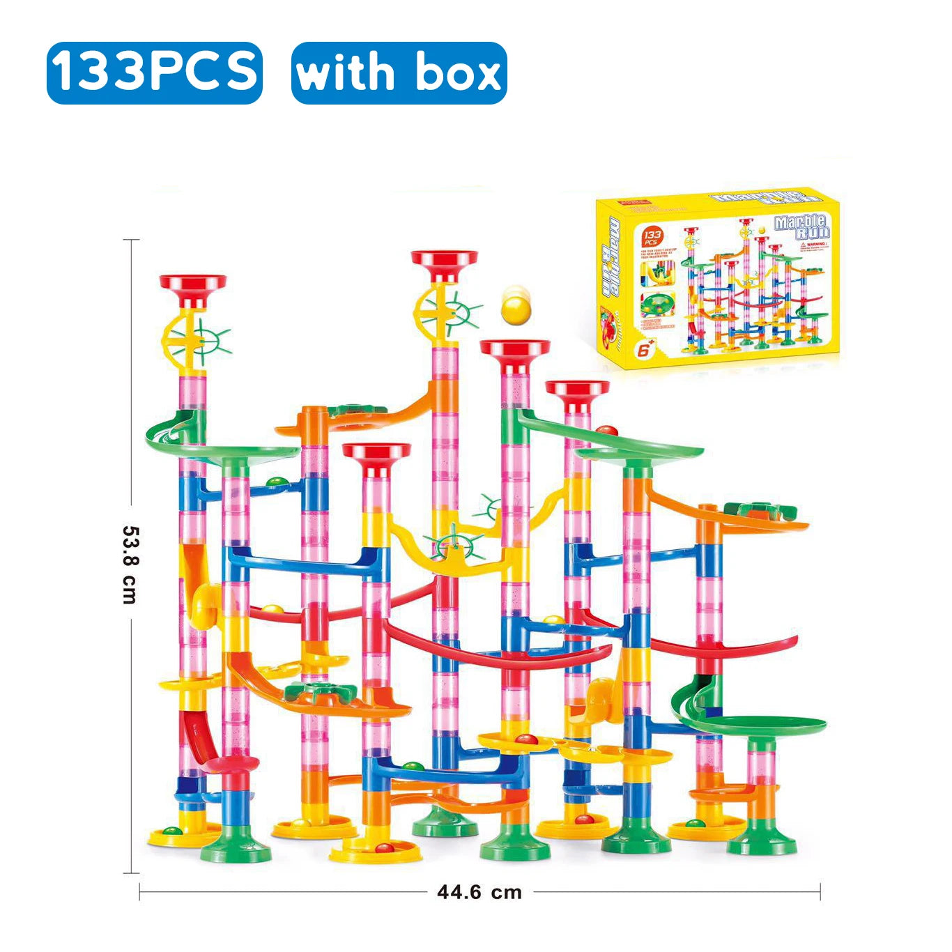 Marble Run Building Blocks Set