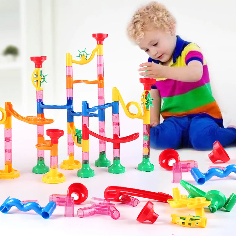 Marble Run Building Blocks Set