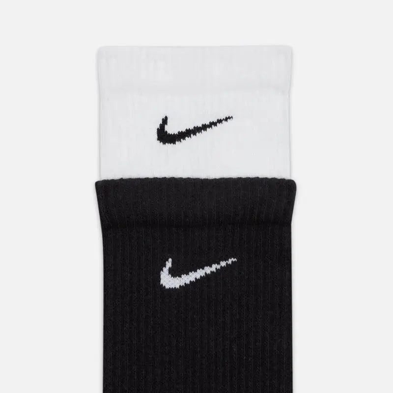 Original Nike Everyday Plus Cushioned Raining Sports High Socks 1 Pair Combination Black S M L DD2795-011
