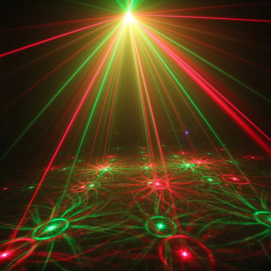 4in1 Mini Laser Projector for Party, Disco, DJ, Club - ESHINY