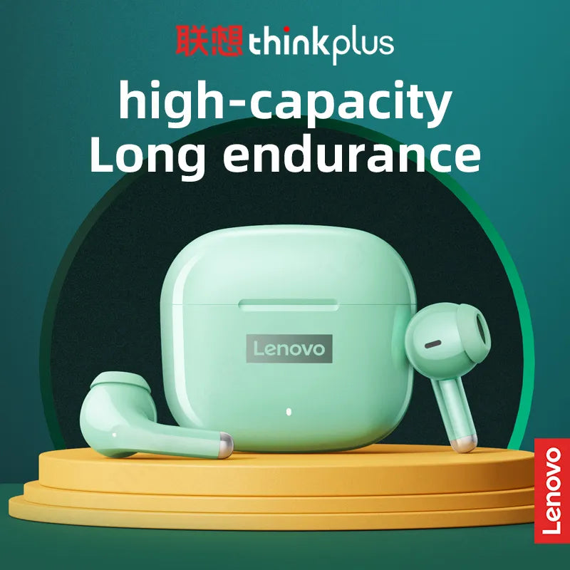 Lenovo LP40 Pro TWS Earphones - Wireless Bluetooth 5.1, Touch Control, HiFi Stereo Sound - New