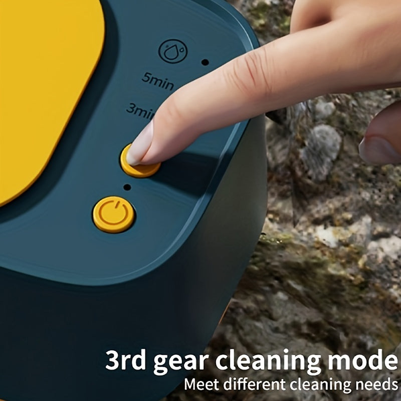 Professional Jewelry Washer - Battery Powered 45KHZ - Rechargeable Lithium Battery - QX12563