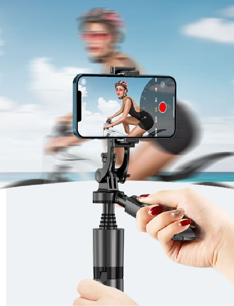 360 Auto Face Tracking Gimbal AI, Tracking Auto Phone Holder, Smartphone Video Vlog Live W Tripod