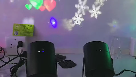 Holiday Snowflake LED Projector - Waterproof, Indoor/Outdoor, High Quality