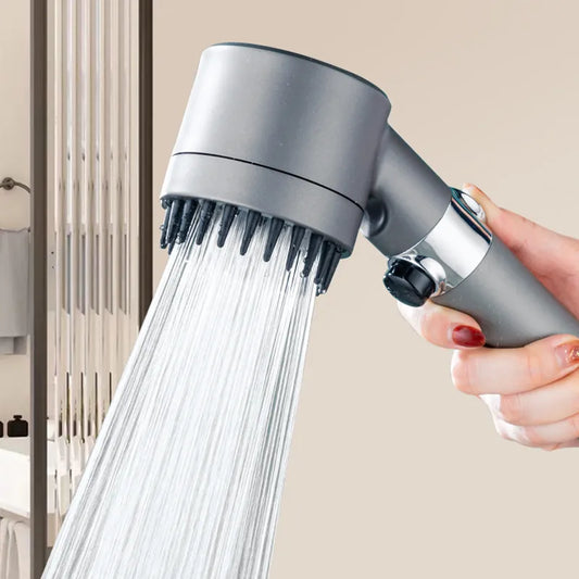 High Pressure Showerhead with 3 Modes and Filter - Innovative Bathroom Accessory Set